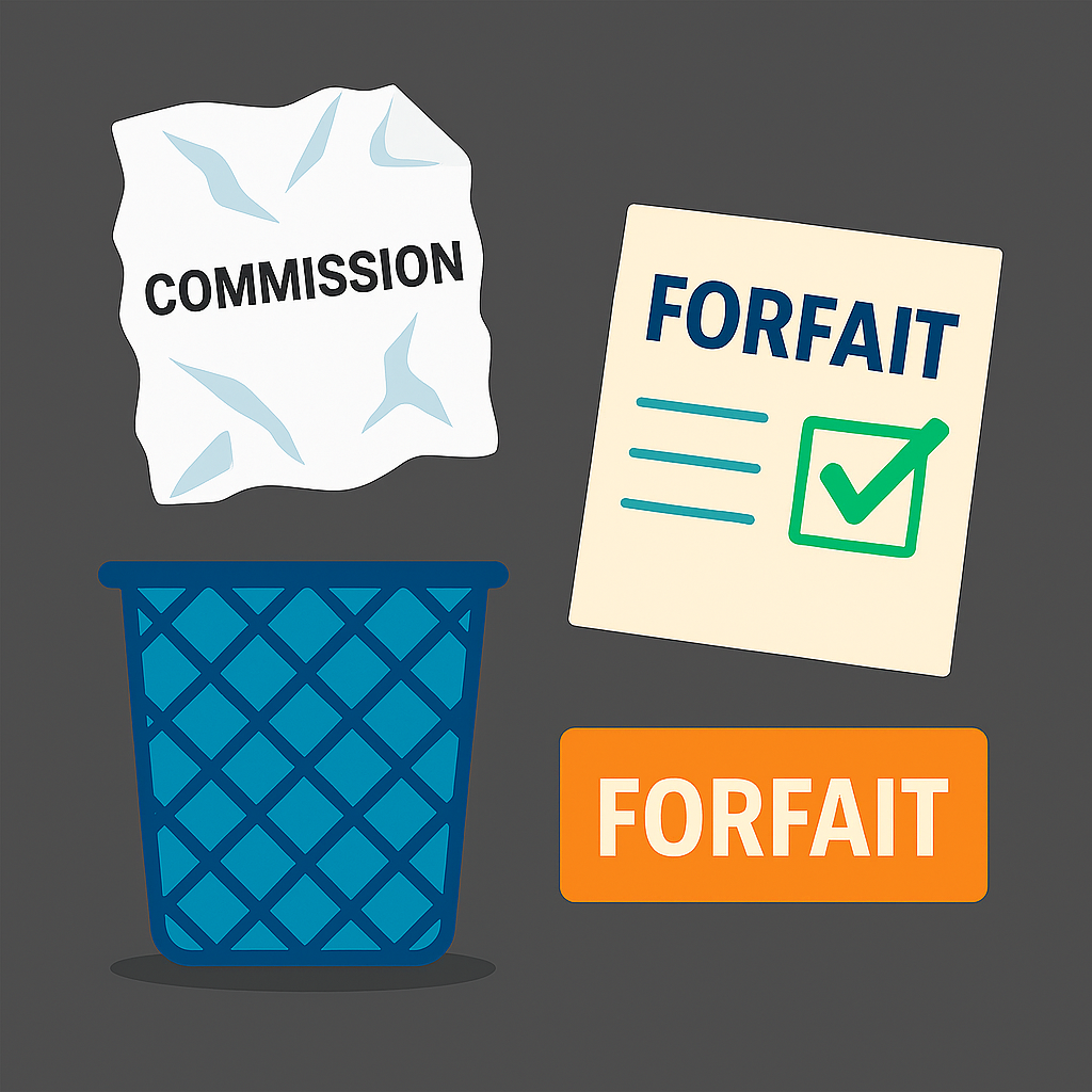 Fin des commissions, place à la clarté !